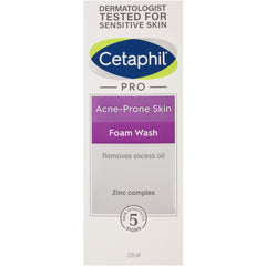 Cetaphil Acne Prone Skin Foam Wash 235ml