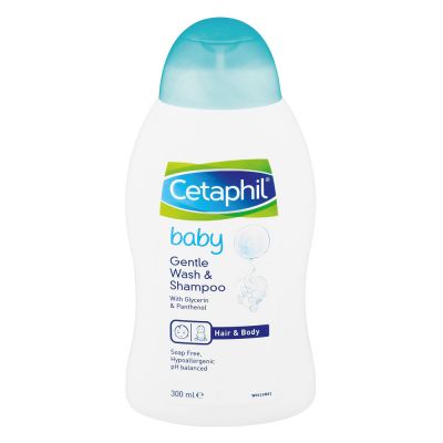 Cetaphil Gentle Baby Wash And Shampoo 300ml