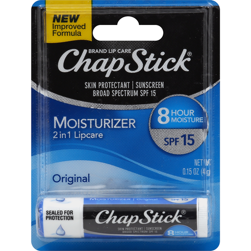 Chapstick Moisturiser 2-in-1 Lip Balm original 4g