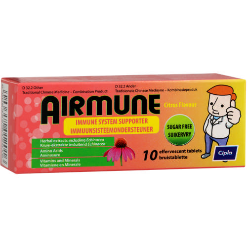 Cipla Airmune Effervescent 10 Tablets