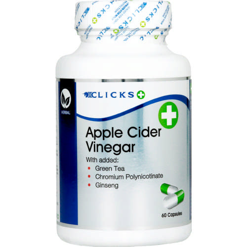 Clicks Apple Cider Vinegar 60 Capsules