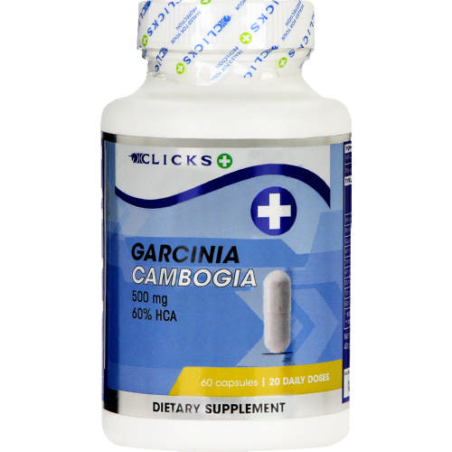 Clicks Garcinia Cambogia Dietary Supplement 60 Capsules