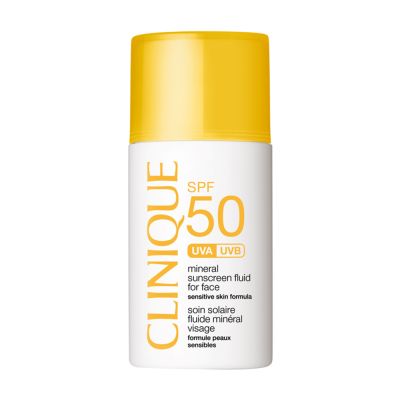 Clinique SPF50 Mineral Suncreen Fluid For Face 30ml