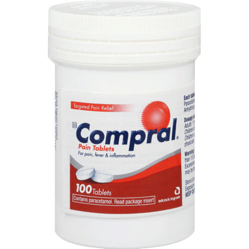 Compral Headache Tablets 100's