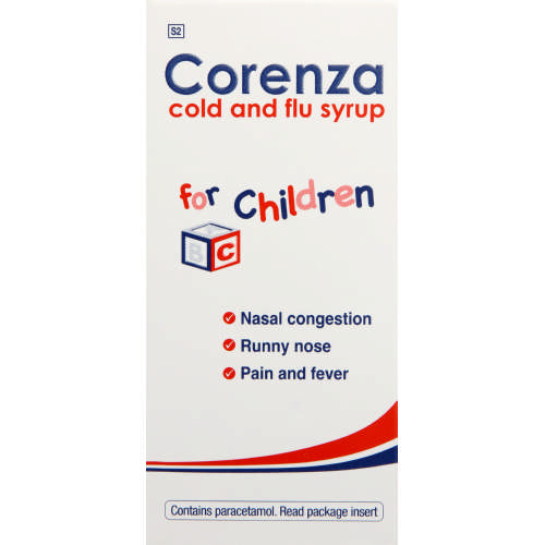 Corenza Cold And Flu Syrup 50ml