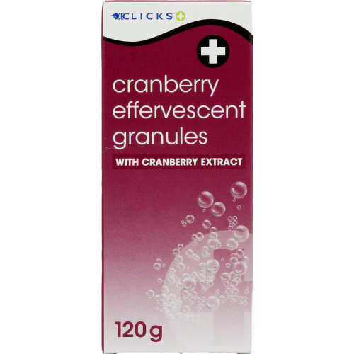 Cranberry Effervescent Granules 120g
