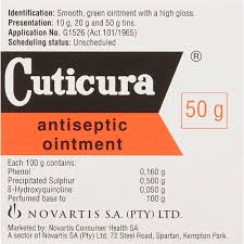 Cuticura Antiseptic Ointment 50g