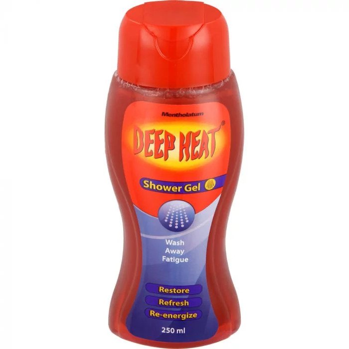 Deep Heat Shower Gel - Wash Away Fatigue 250ml