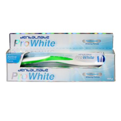 Dentalmate Pro-white Toothpaste  Brush 150g