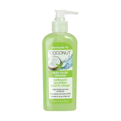 Dermactin Ts Daily Facial Cleanser Coconut 168ml