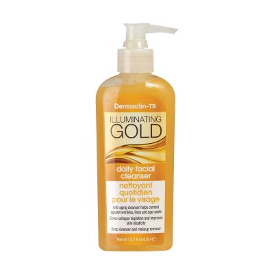 Dermactin Ts Daily Facial Cleanser Illuminating Gold 168ml