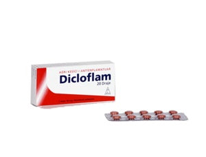 Dicloflam Blackcurrant Tablets 9s