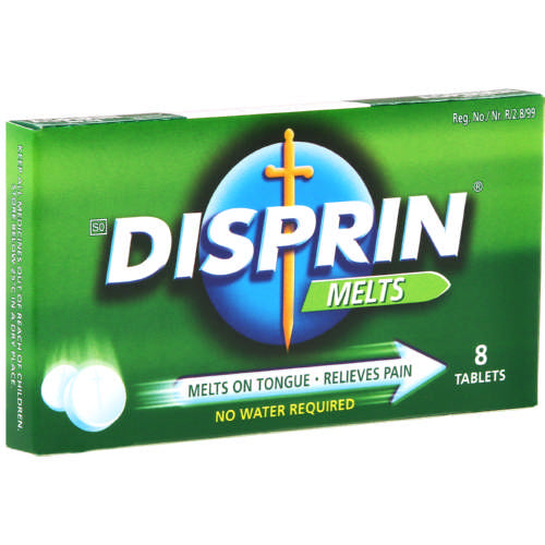 Disprin Melts Tablets 8's