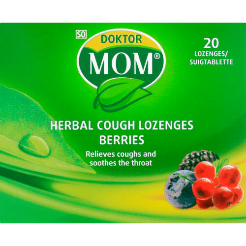 Doktor Mom Herbal Cough Lozenges 20's Berry