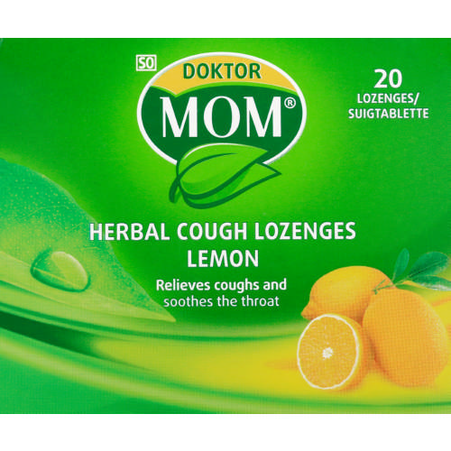 Doktor Mom Herbal Cough Lozenges 20's Lemon