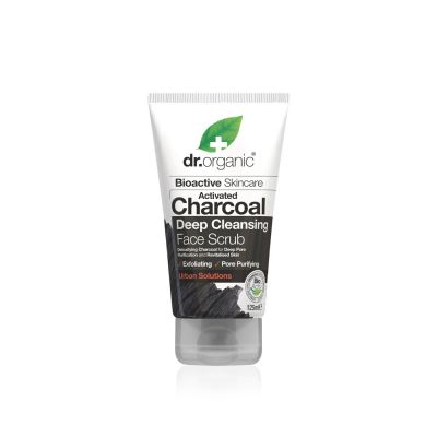 Dr Organic Activated Charcoal Face Scrub 125ml