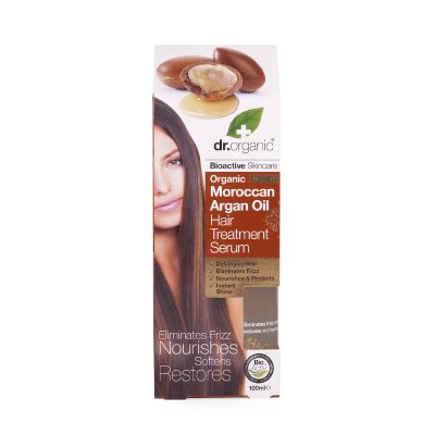 Dr Organic Moroccan & Argan Oil Hair Treatment Serum 100ml