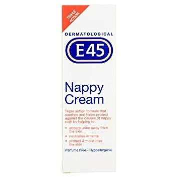 E45 Nappy Cream - Nappy Rash Treament 125g