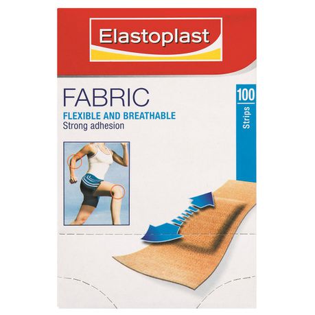 Elastoplast Fabric Strips 100`s