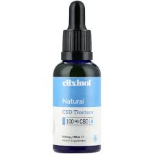 Elixinol CBD Oil Drops Natural 100mg