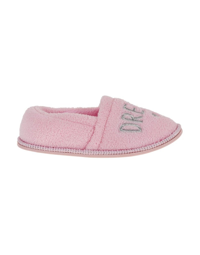 Embroidery Stokie Slippers Pink (Size 12-6) Older Girl