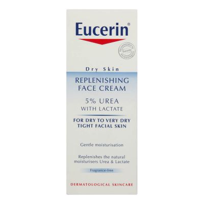 Eucerin Dry Skin 50ml Replenishing Face Cream 5% Urea