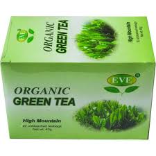 Eve Organic Green Tea Teabags 20s