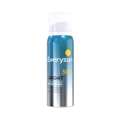Everysun Sportx Sunscreen Invisi Aerosol Spray SPF50 75ml