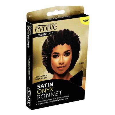 Evolve Onyx Satin Bonnet