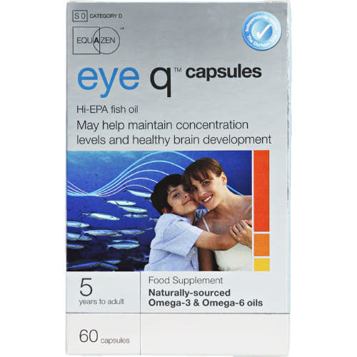 Eye Q Food Supplement 5-Years to Adult 60 Capsules