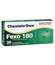 Fexo 180mg Tablets 30s