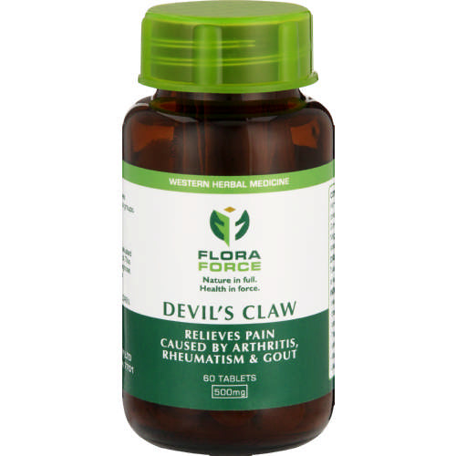Flora Force 500mg Devils Claw Tablets 60 Tablets