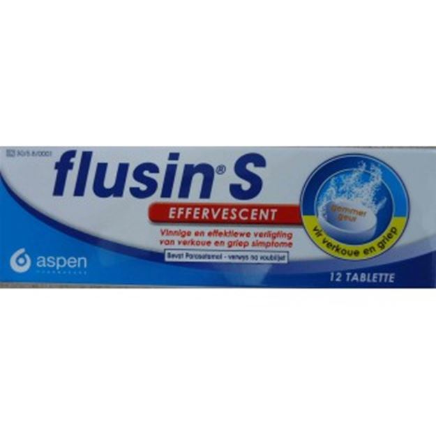 Flusin S Effervescent Tablets 12s