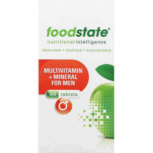 Foodstate Multivitamin Men 60 Tabs