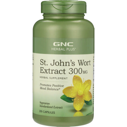 GNC Herbal Plus St. John's Wort 200 Capsules