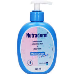 Galderma Nutraderm Mosituriser for Babies - Soothes Dry,Sensitive & Flaky Skin 200ml