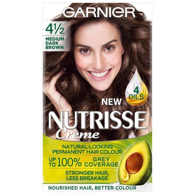 Garnier Nutrisse Medium Dark Brown 4.12