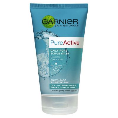 Garnier Pure Active Anti-blackhead Deep Pore Wash 150ml