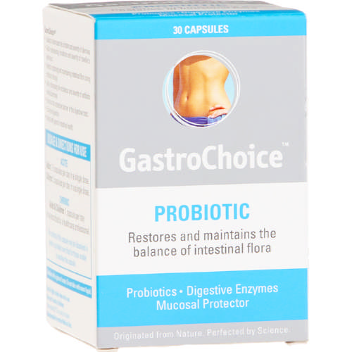 GastroChoice Probiotic 30 Capsules