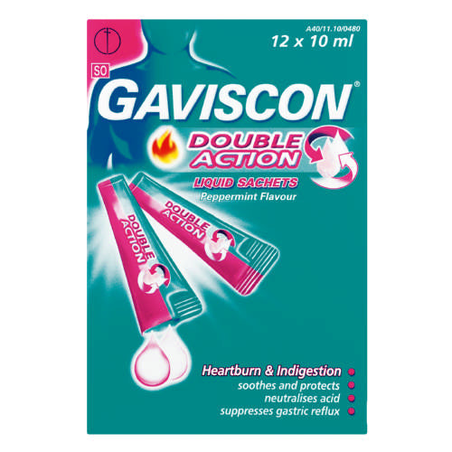 Gaviscon Plus Liquid Sachets 10ml