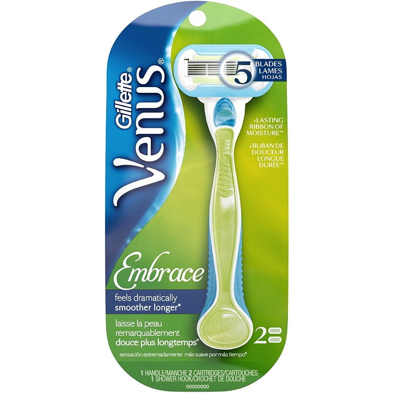 Gillette Razor Venus Embrace 2up