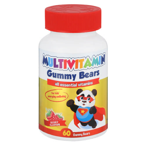 Gummy Multivitamin 30 Gummy Bears Rasberry