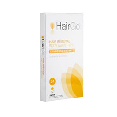 Hair Go Wax Strips Chamomile 24 Pack