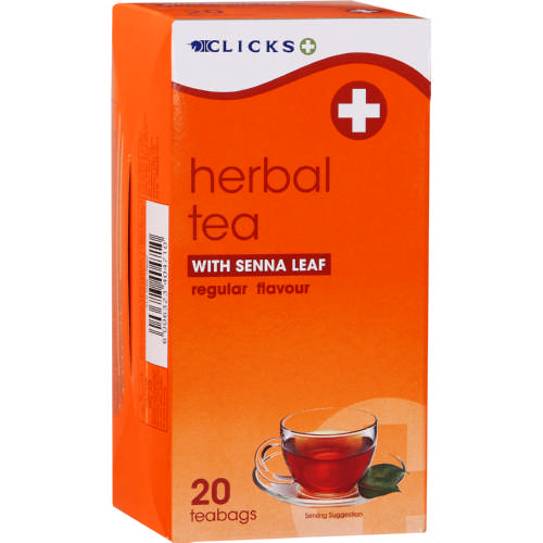 Herbal Tea With Senna Regular 20 Tea Bags
