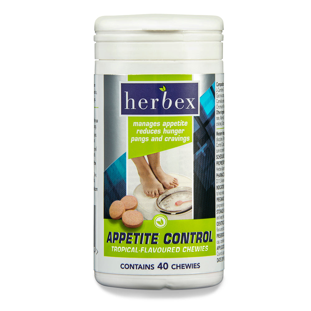 Herbex Appetite Control Chewies Tropical 40's