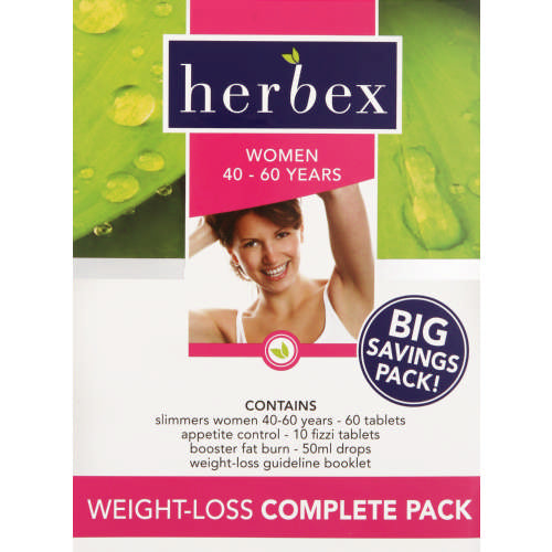 Herbex Weight Loss Complete Pack 40-60 Years