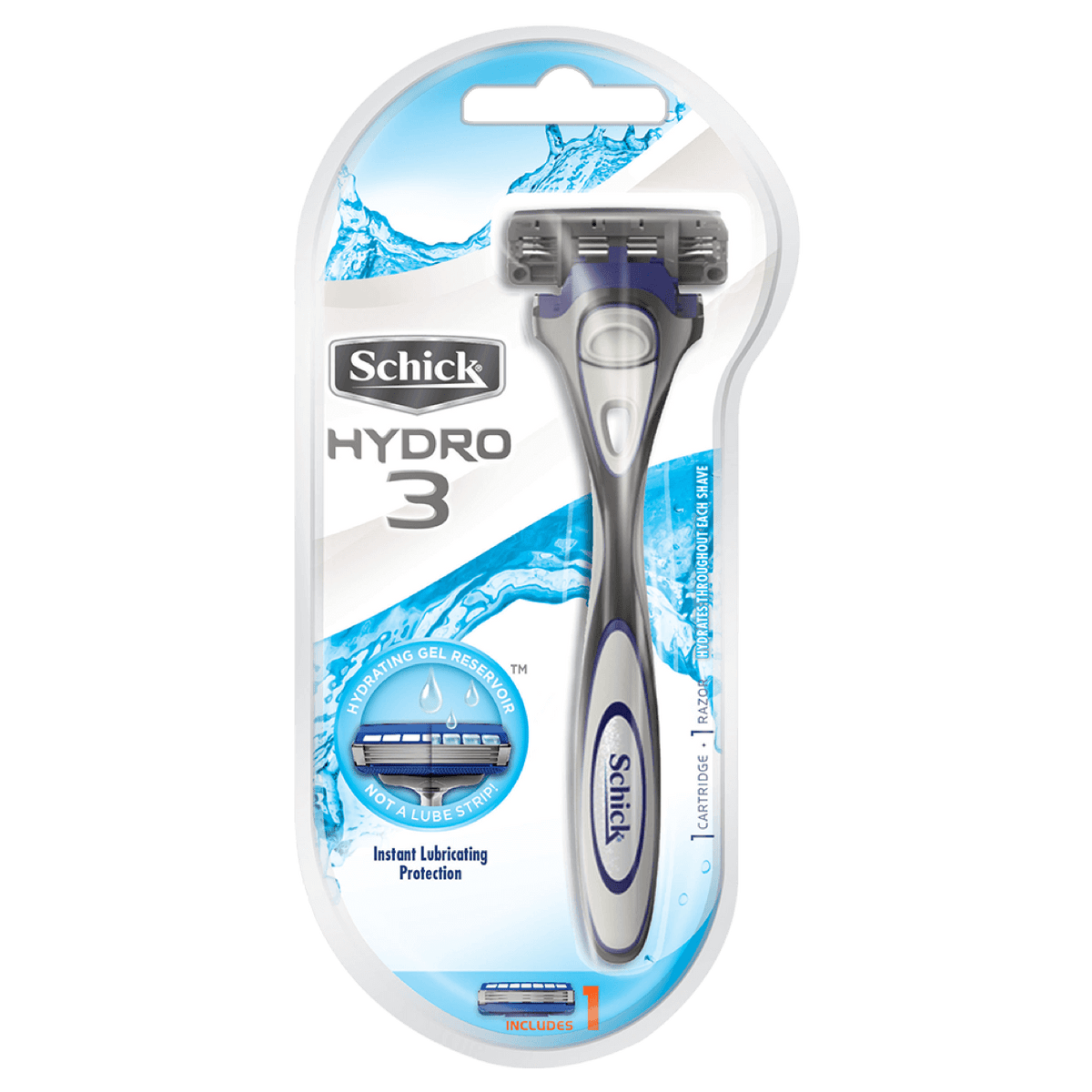 Schick Hydro 3 Razor & 1 Blade