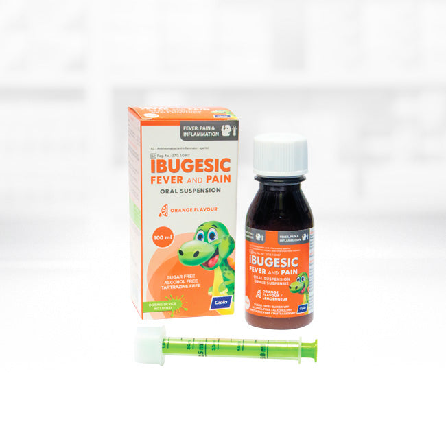 Ibugesic Fever and Pain Suspension 100ml