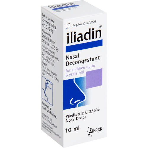 Iliadin Nose Drops 0.05% 10ml