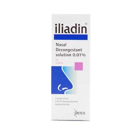 Iliadin 0.01% Nose Drops 5ml